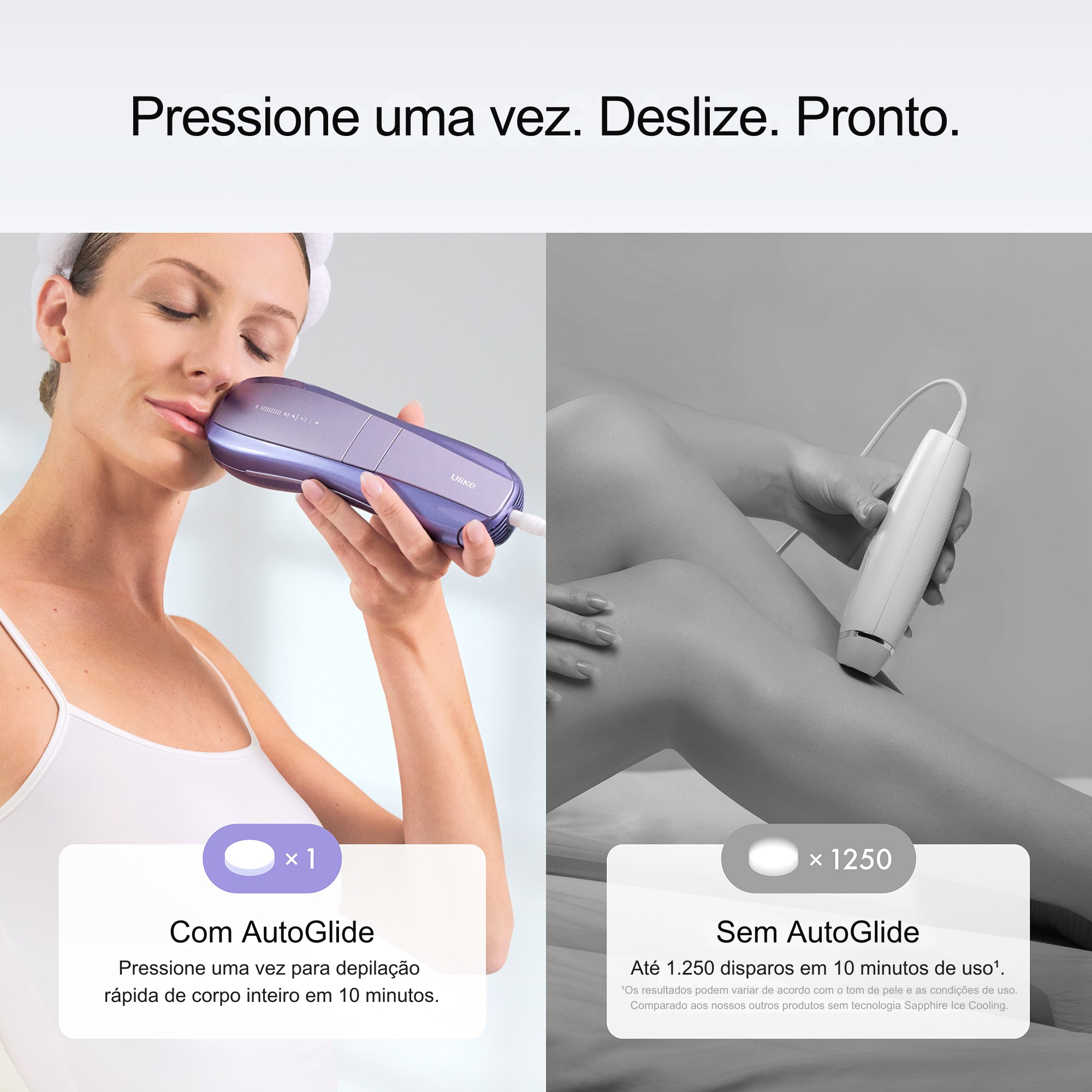 Ulike Air 10 - Depilador IPL Luz Pulsada Indolor, SkinSensor, Modo