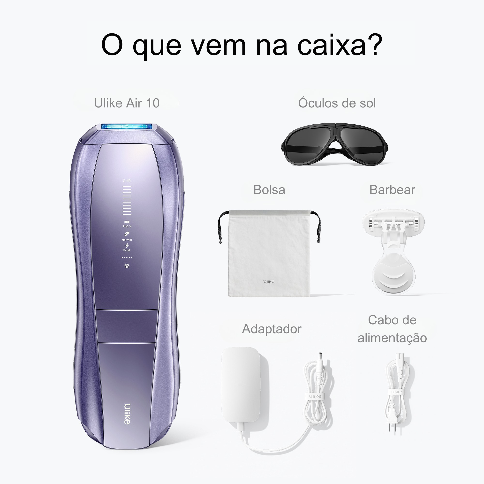 Ulike　air10 本体 Ulike Air 10 - Depilador IPL Luz Pulsada Indolor, SkinSensor, Modo